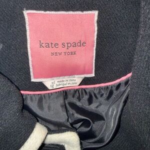SOLD!!! Kate Spade Black Jacket Accents